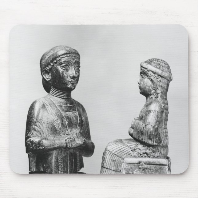 Woman with the shawl mouse pad (Front)