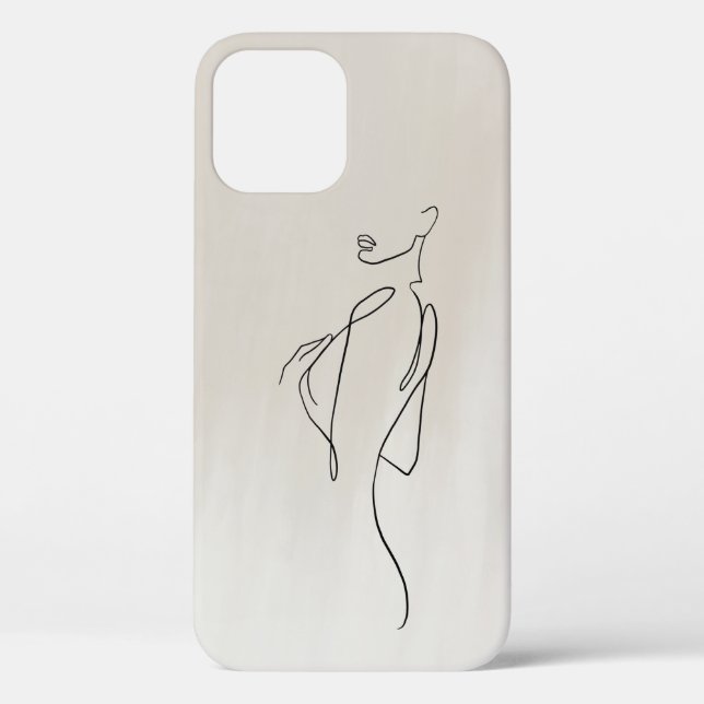 Woman Womens Artisan Artist Art Beach Towel Case-Mate iPhone Case (Back)