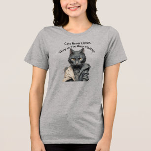 Woman Writers Cat T shirt