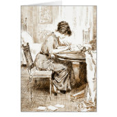 Woman Writing Letters 1911 (Front)