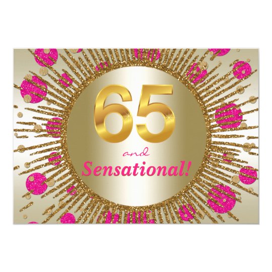 womans 65th birthday party
