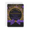 Womans 70th Birthday Party Purple and Gold