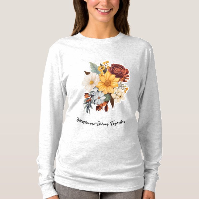 Woman's Basic Long Sleeve T-Shirt  (Front)