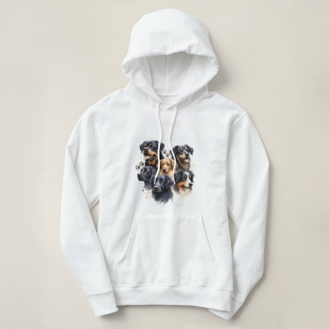 WOMAN'S BEST FRIEND HOODIE (Design Front)