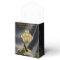 Womans Black Gold Birthday Party Favor Box