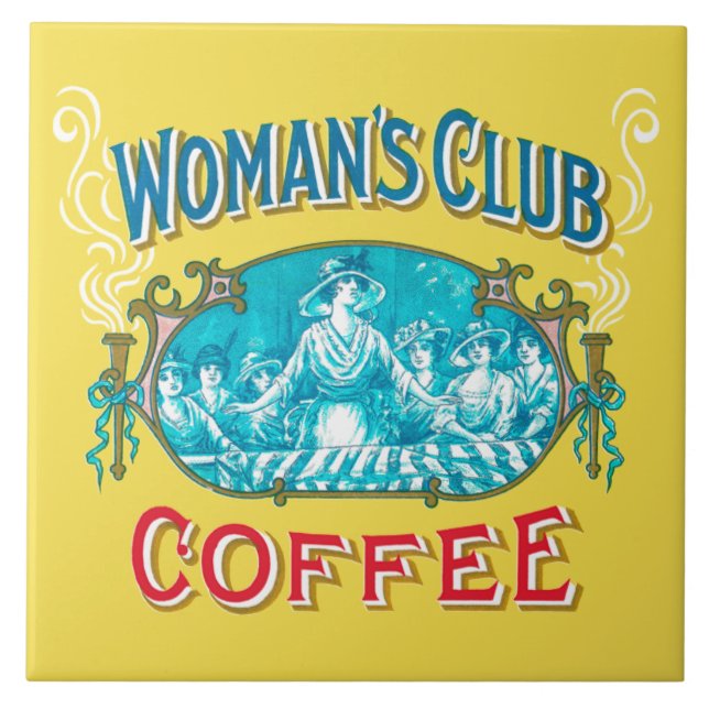 Woman's Club Coffee Trivet (Front)