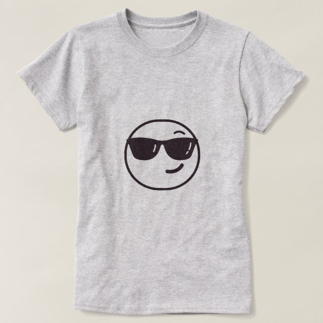 womans emoji tshirt (Design Front)