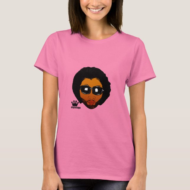 Woman's enyimage BIG HEAD T-Shirt (Front)