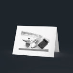 WOMAN'S "EVENING FASHION" WISHES CARD<br><div class="desc">ALL OCCASION card to your "female" friend or relative :) Have fun sending this for a bridal shower,  birthday,  special event or any time you wish to give your best wishes!</div>