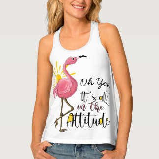 Woman's Flamingo Tank Top