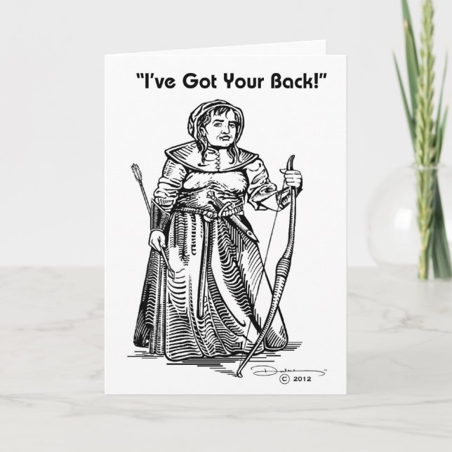 Woman's Friendship Card (Front)