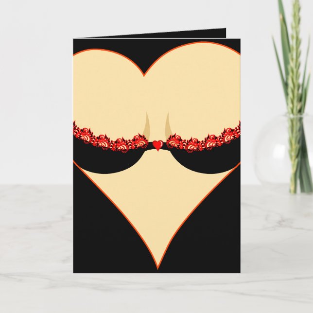 woman's heart card (Front)