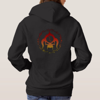 Woman's hoodie with seven deadly sins