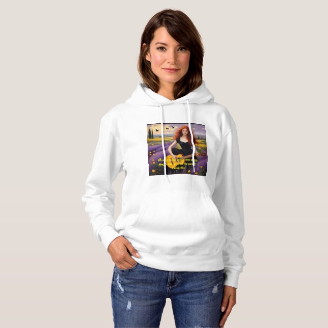 Woman's Hoodies & Sweatshirts - Psalm 96:1 (Front Full)