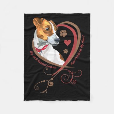 Womans Jack Russell Terrier Shirt Parson Russell T Fleece Blanket