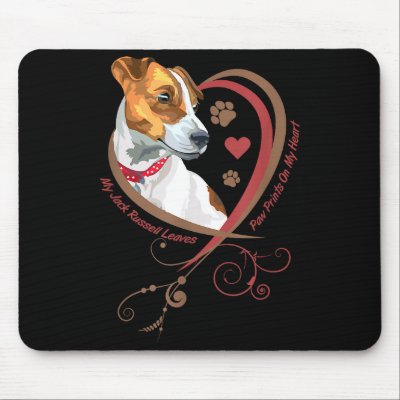 Womans Jack Russell Terrier Shirt Parson Russell T Mouse Pad