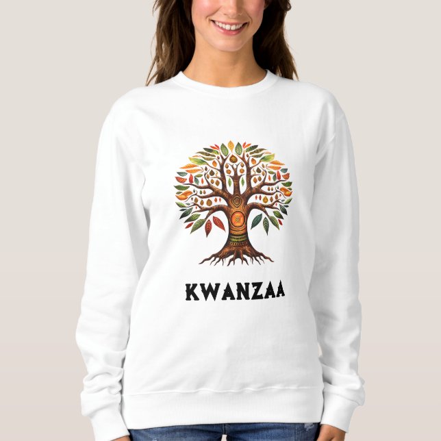 Woman's Kwanzaa SweatShirt (Front)