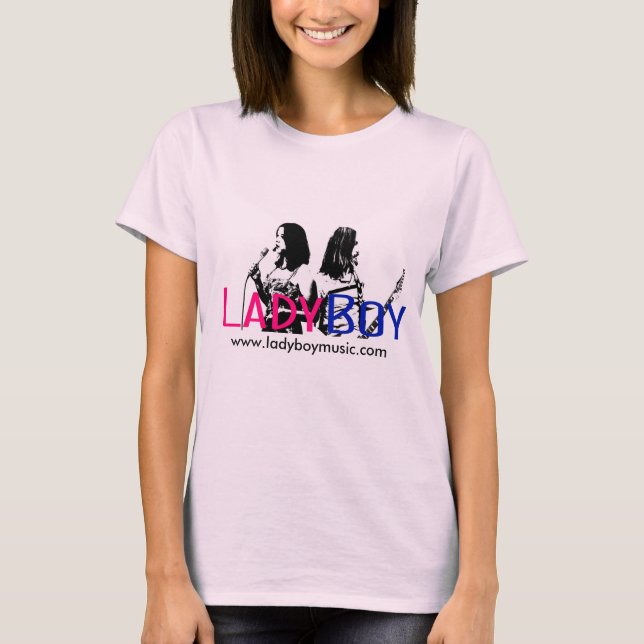 Woman's LadyBoy T-Shirt (Front)