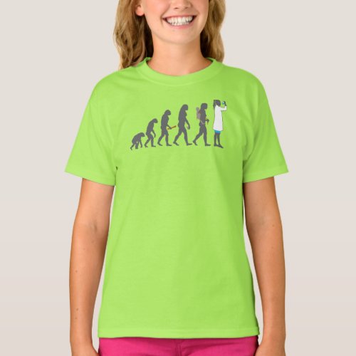 Womans March for Science Evolution of Progress T_Shirt