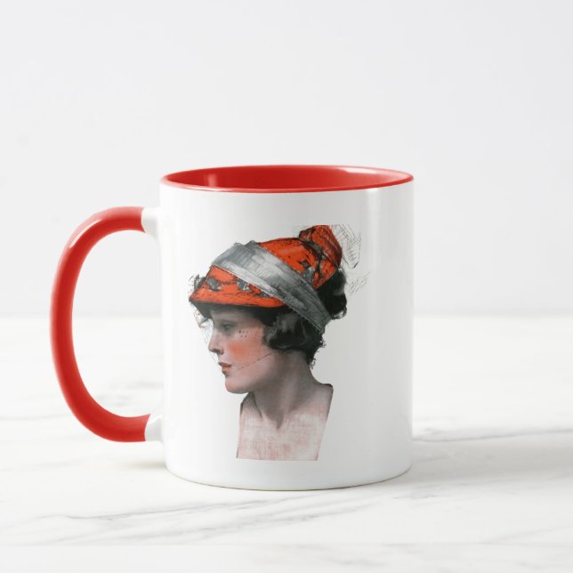 Woman's Profile Mug (Left)