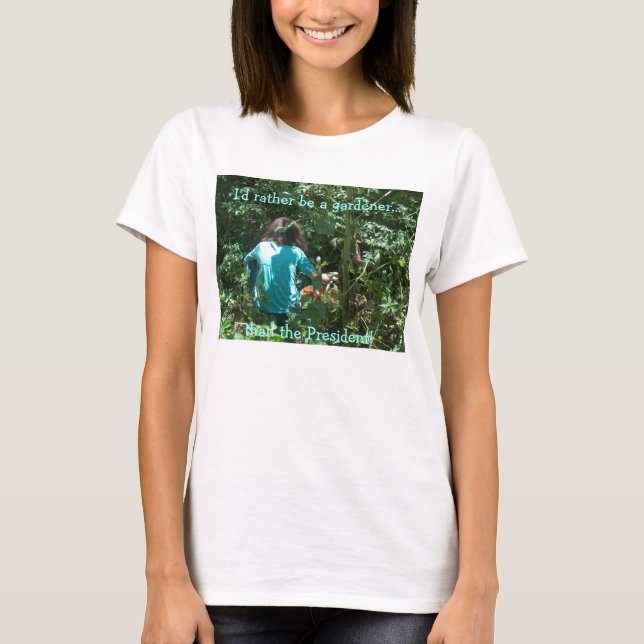 Woman's T-Shirt/Gardening T-Shirt (Front)