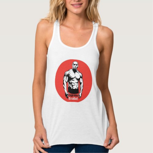 WOMANS TANK TOP FOR THE GYMCASUAL WEAR