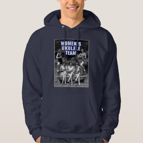 Womans Uke Team dark Hoodie