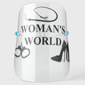 WOMAN'S WORLD FACE SHIELD