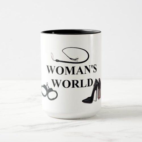 WOMANS WORLD  MUG