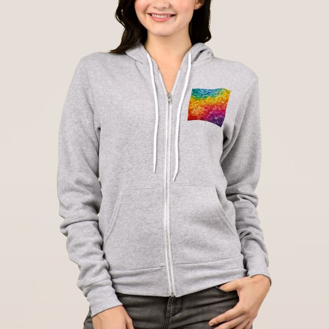 Woman's Zip-Up Hoodie (Front)