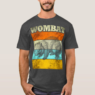 Wombat Australian Animal T-Shirt