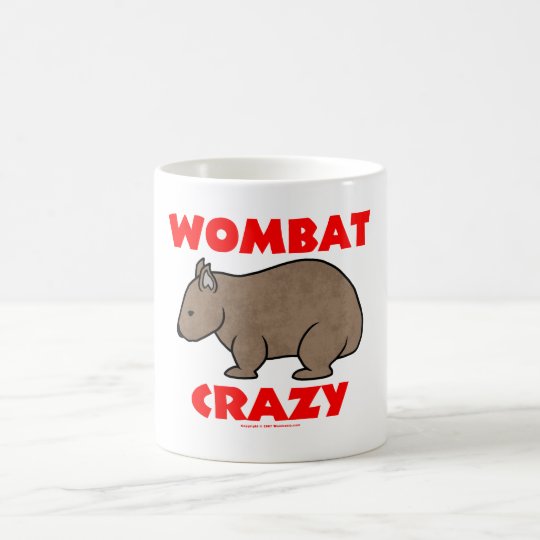 Wombat Crazy Coffee Mug