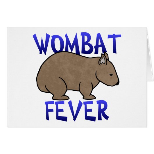 Wombat Fever II Cards (Front Horizontal)