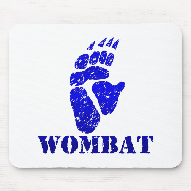 Wombat Footprint III Mouse Pad (Front)