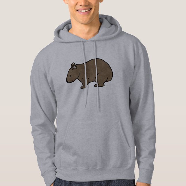Wombat Graphic Hoodie (Front)