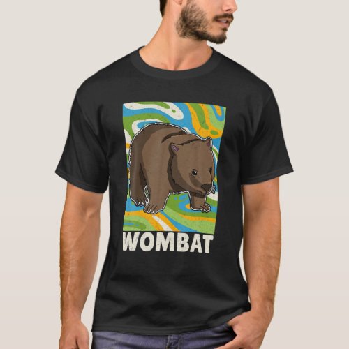 Wombat Marsupial Australia Australian Koala T_Shirt