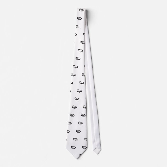 Wombat Neck Tie (Front)