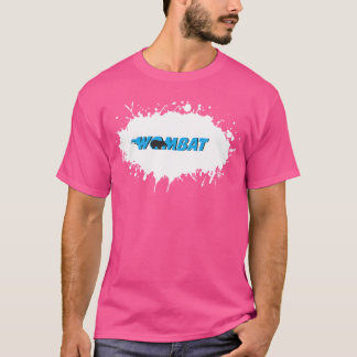 Wombat Splash Animal Lover T-Shirt