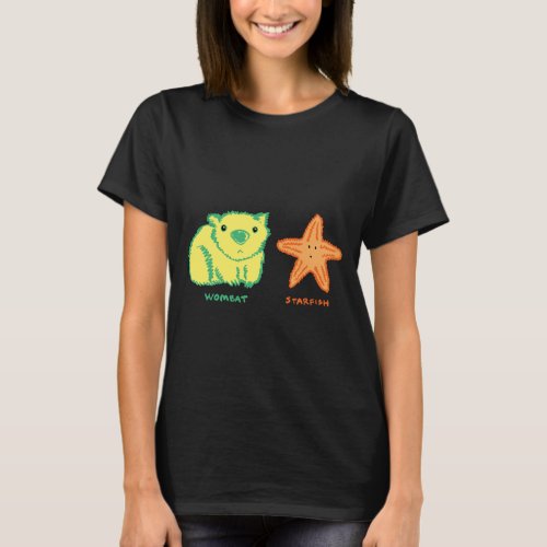 Wombat Starfish T_shirt