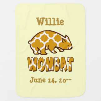WOMBAT STROLLER BLANKET