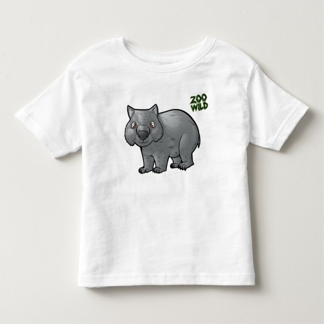 Wombat Toddler T-shirt (Front)