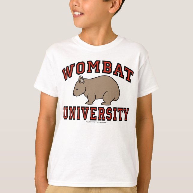 Wombat University T-Shirt (Front)