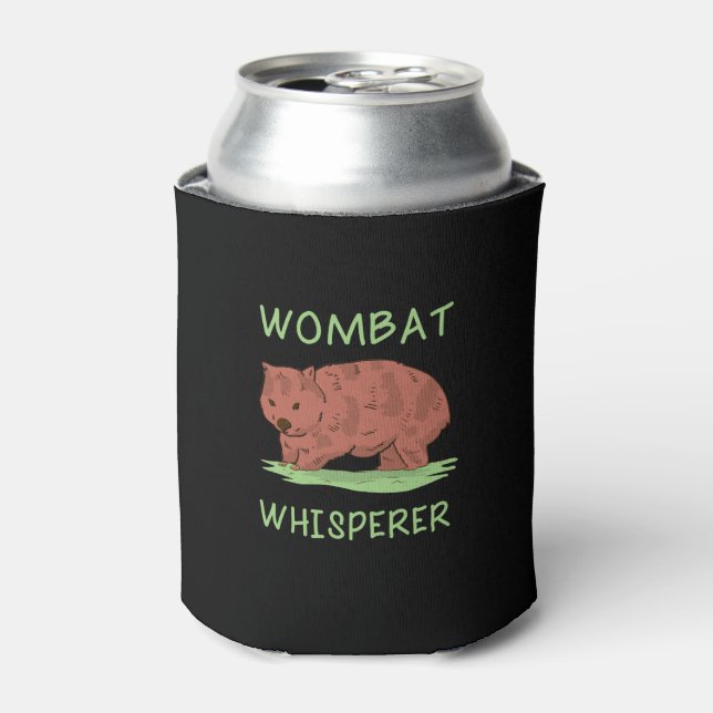 Wombat Whisperer Can Cooler (Can Front)