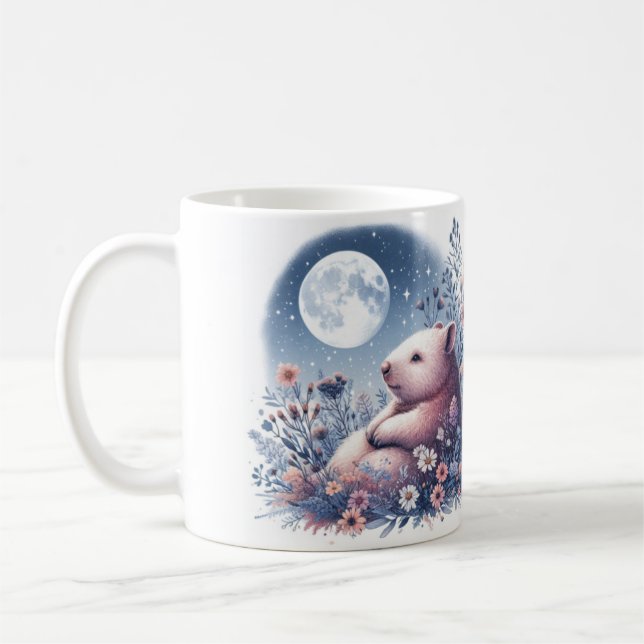 Wombat Wonderland Mug” Coffee Mug (Left)