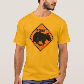 Wombat Zone Sign T-Shirt