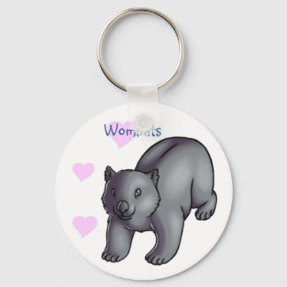 Wombats Keychain