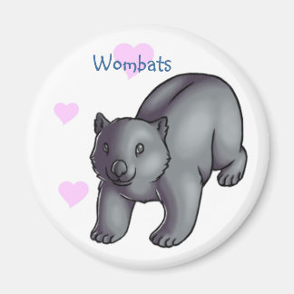Wombats Magnet