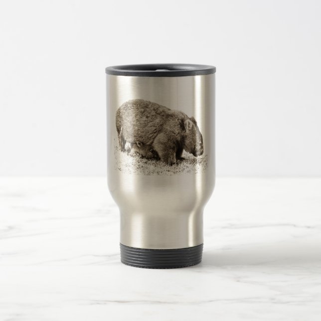 wombats travel mug (Center)