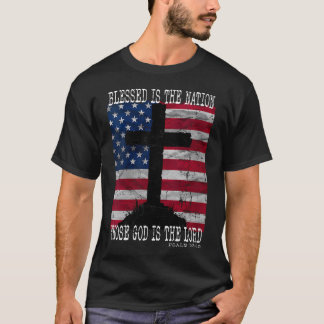 Women39S Blessed Is The Nation Whose God Is The T-Shirt
