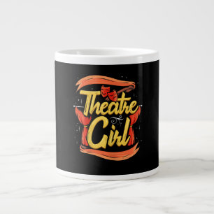 Women Actress Girl Musical Broadway Actress Acter Giant Coffee Mug